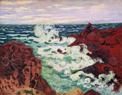 Storm at Agay by Jean Baptiste Armand Guillaumin